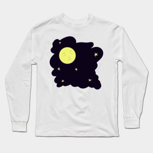 Moon and stars Long Sleeve T-Shirt